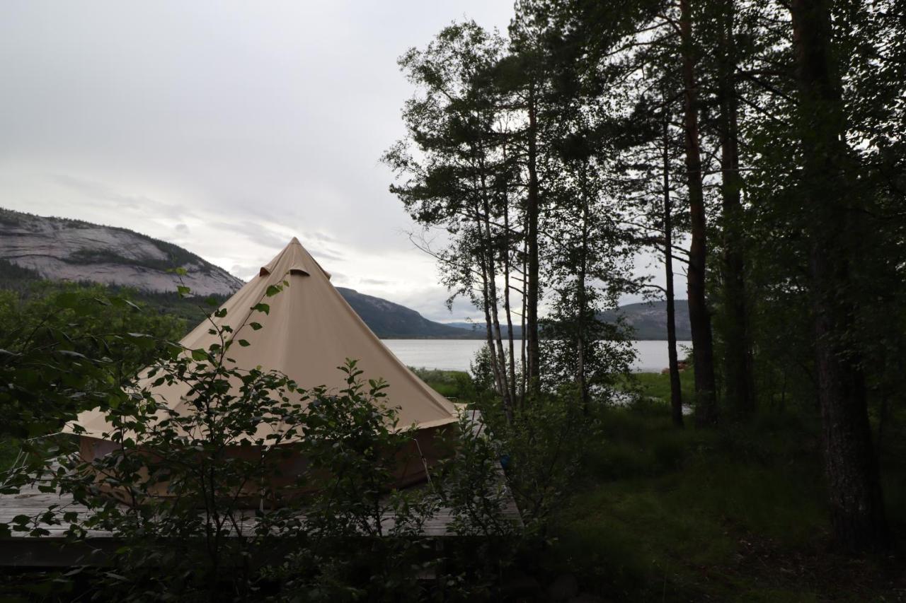 Fossumsanden Camping Og Hytter Fyresdal Exteriör bild