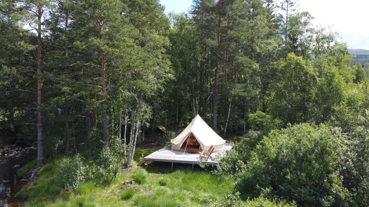 Fossumsanden Camping Og Hytter Fyresdal Exteriör bild