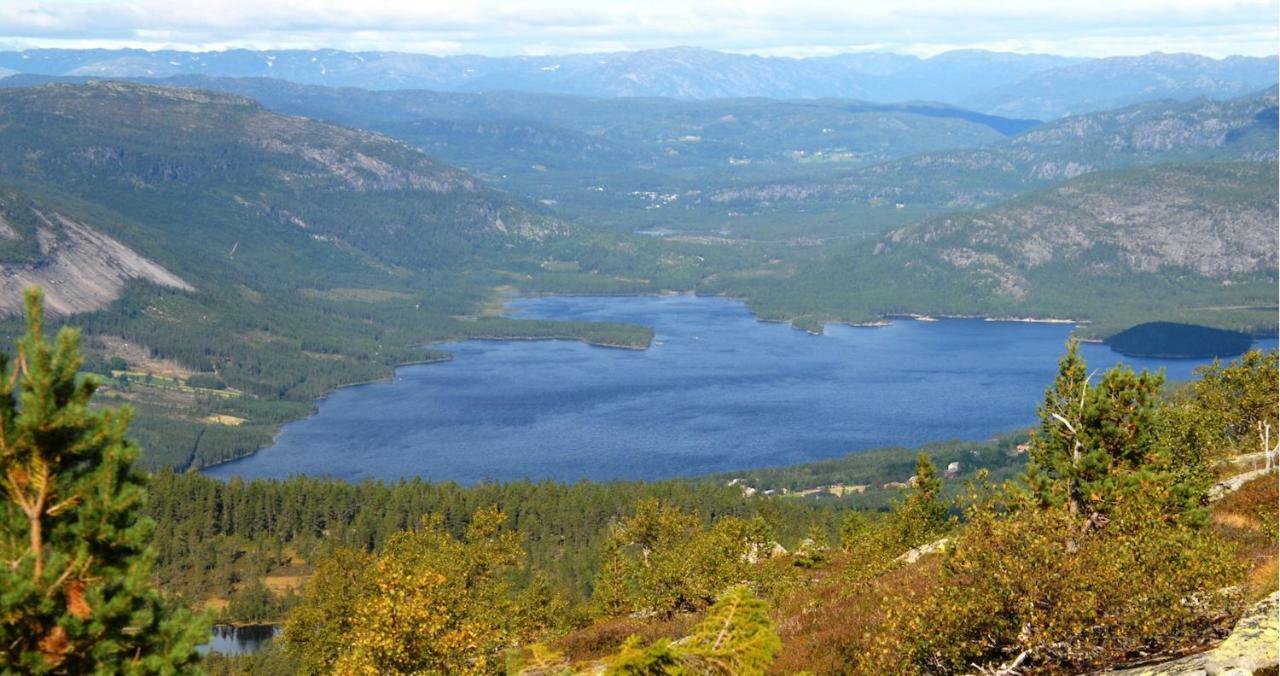 Fossumsanden Camping Og Hytter Fyresdal Exteriör bild